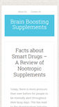 Mobile Screenshot of brainboostingsupplements.com